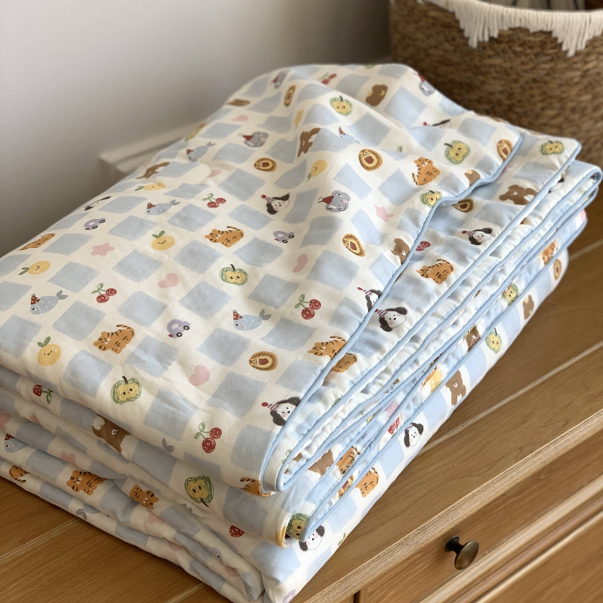 源启生活 2026新款嵌绳夏被空调被 一颗糖