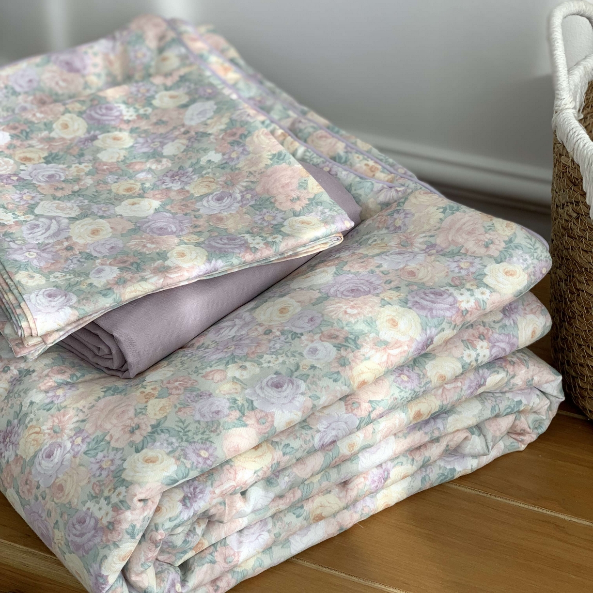 91家纺网 家纺一手货源 找家纺 源启生活 2026新款夏被四件套 旺仔