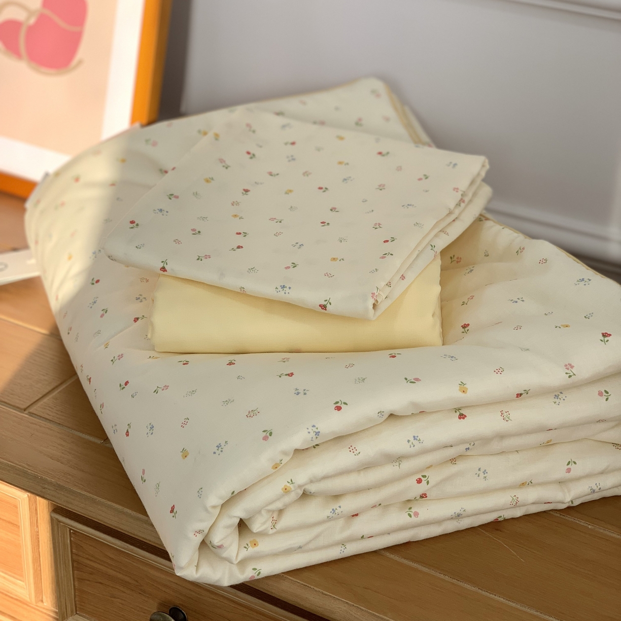 91家纺网 家纺一手货源 找家纺 源启生活 2026新款夏被四件套 尤里