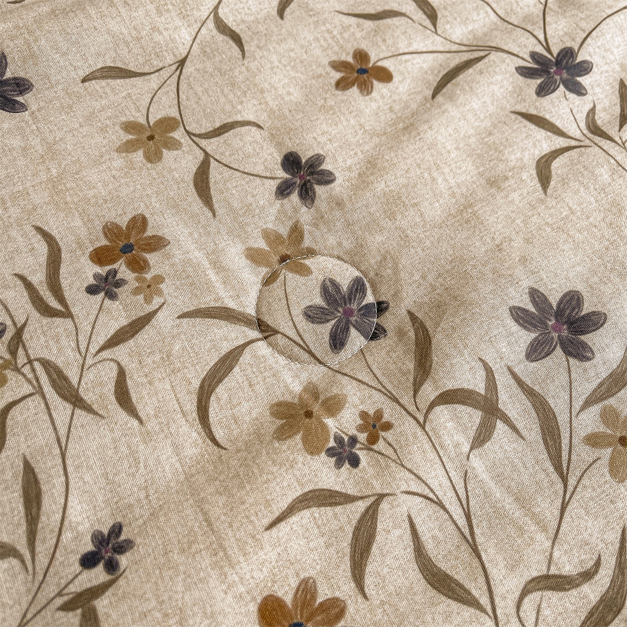 91家纺网 家纺一手货源 找家纺 小禹仔家纺 2026新款A类印花双层纱凉感大豆夏被 扶桑