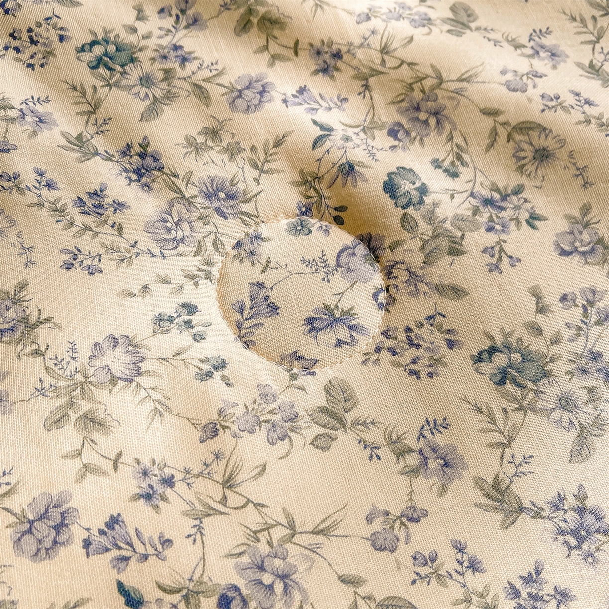 91家纺网 家纺一手货源 找家纺 小禹仔家纺 2026新款A类印花双层纱凉感大豆夏被 江南