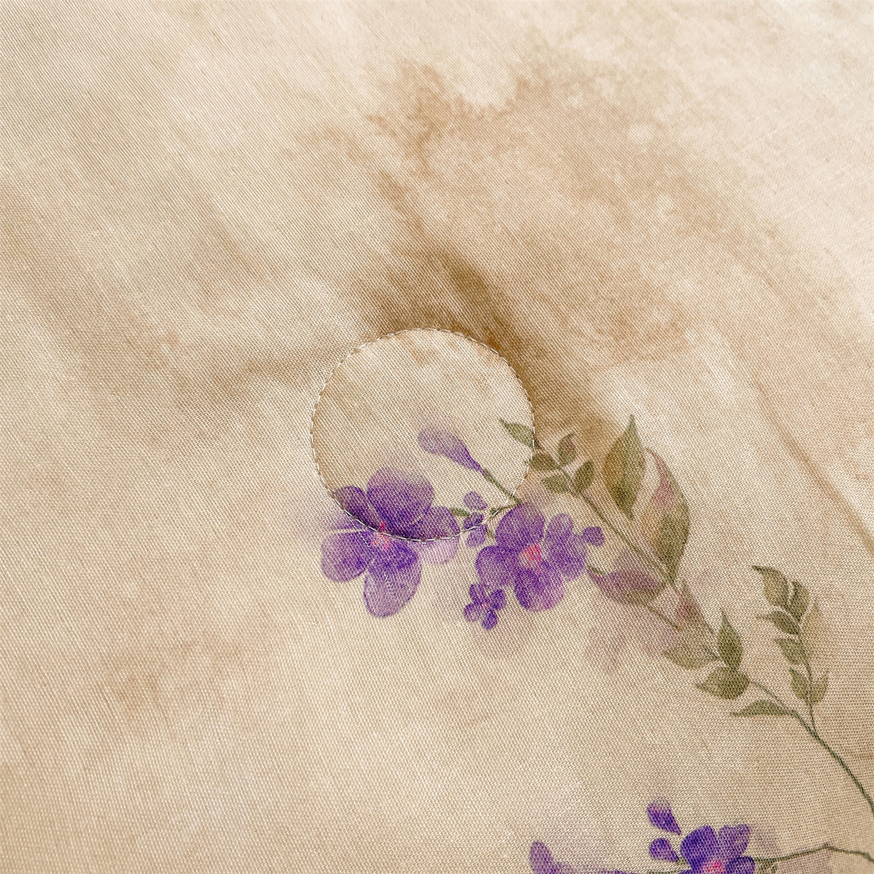 91家纺网 家纺一手货源 找家纺 小禹仔家纺 2026新款A类印花双层纱凉感大豆夏被 奈里