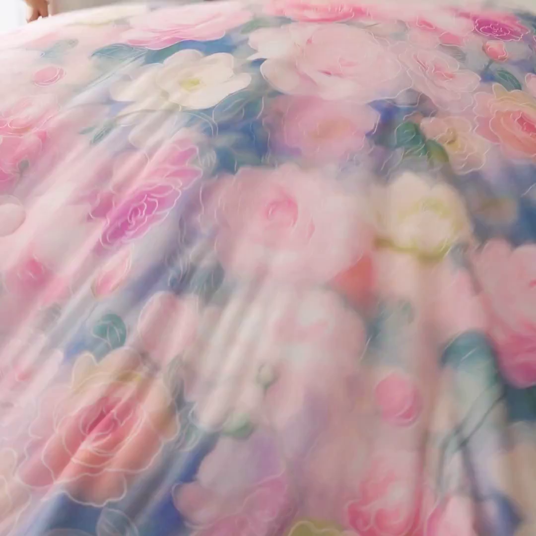 91家纺网 家纺一手货源 找家纺 （总）小禹仔家纺 2026新款针织凉感丝印花夏被夏凉被