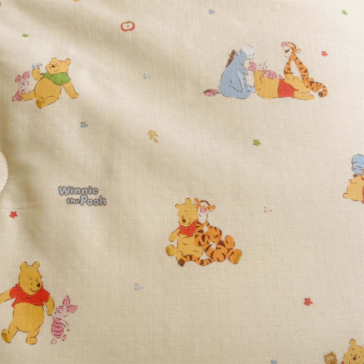 91家纺网 家纺一手货源 找家纺 小禹仔家纺 2026新款A类印花双层纱凉感大豆夏被 跳跳维尼