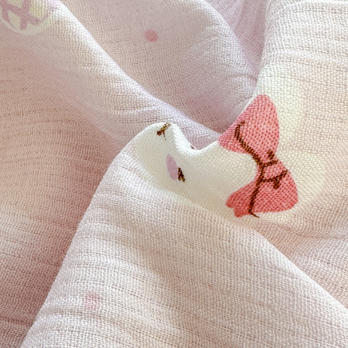 91家纺网 家纺一手货源 找家纺 （总）几禾 2026新款A类三层纱印花夏被-柔纱系列