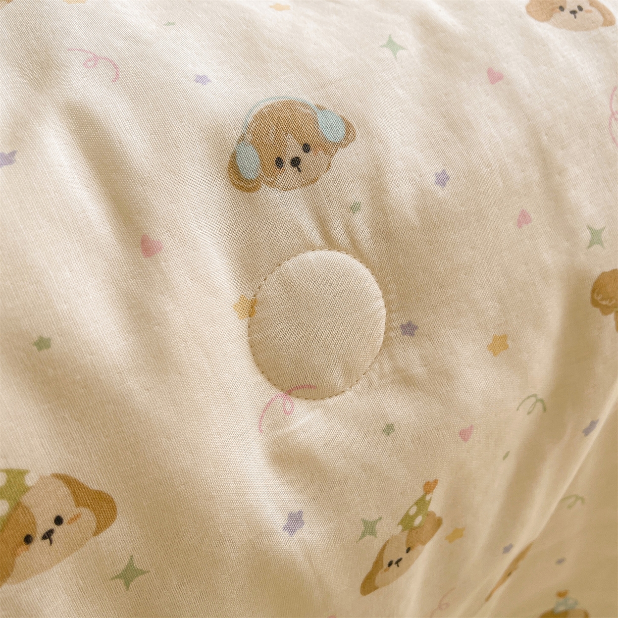 91家纺网 家纺一手货源 找家纺 小禹仔家纺 2026新款A类印花双层纱凉感大豆夏被 智多星