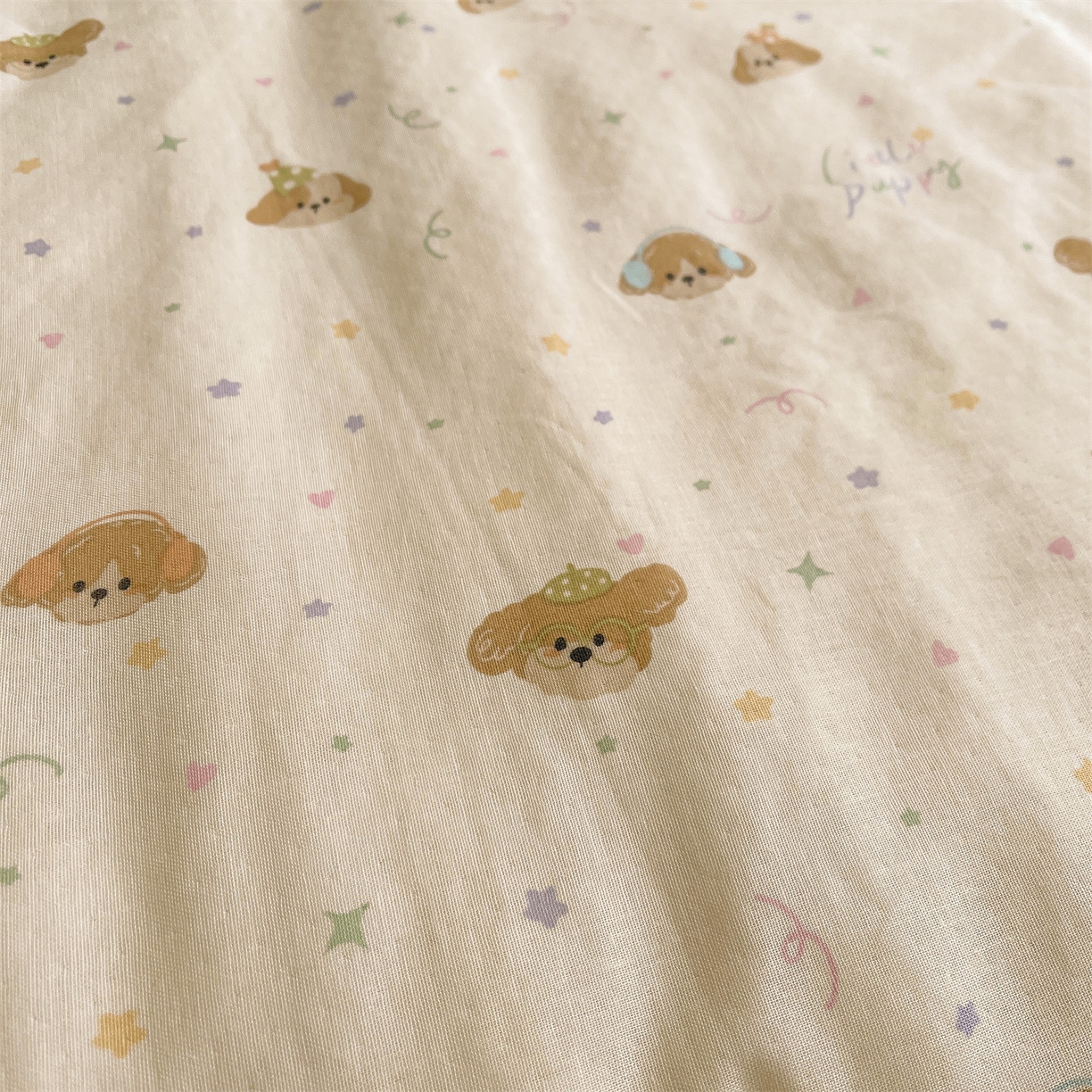 91家纺网 家纺一手货源 找家纺 小禹仔家纺 2026新款A类印花双层纱凉感大豆夏被 智多星