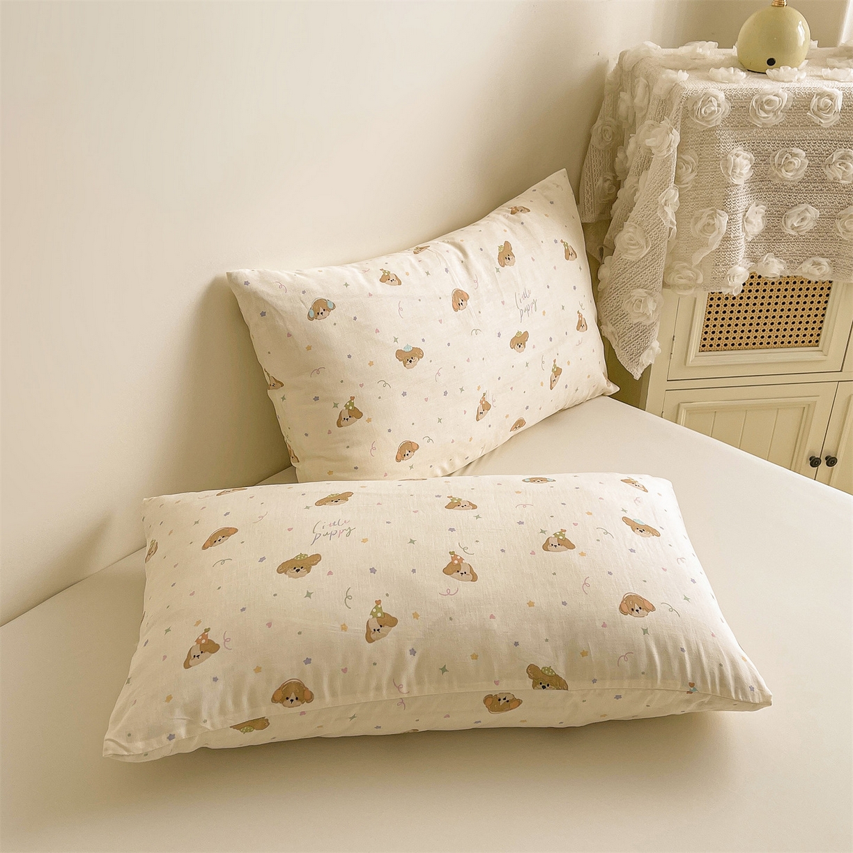 91家纺网 家纺一手货源 找家纺 小禹仔家纺 2026新款A类印花双层纱凉感大豆夏被 智多星