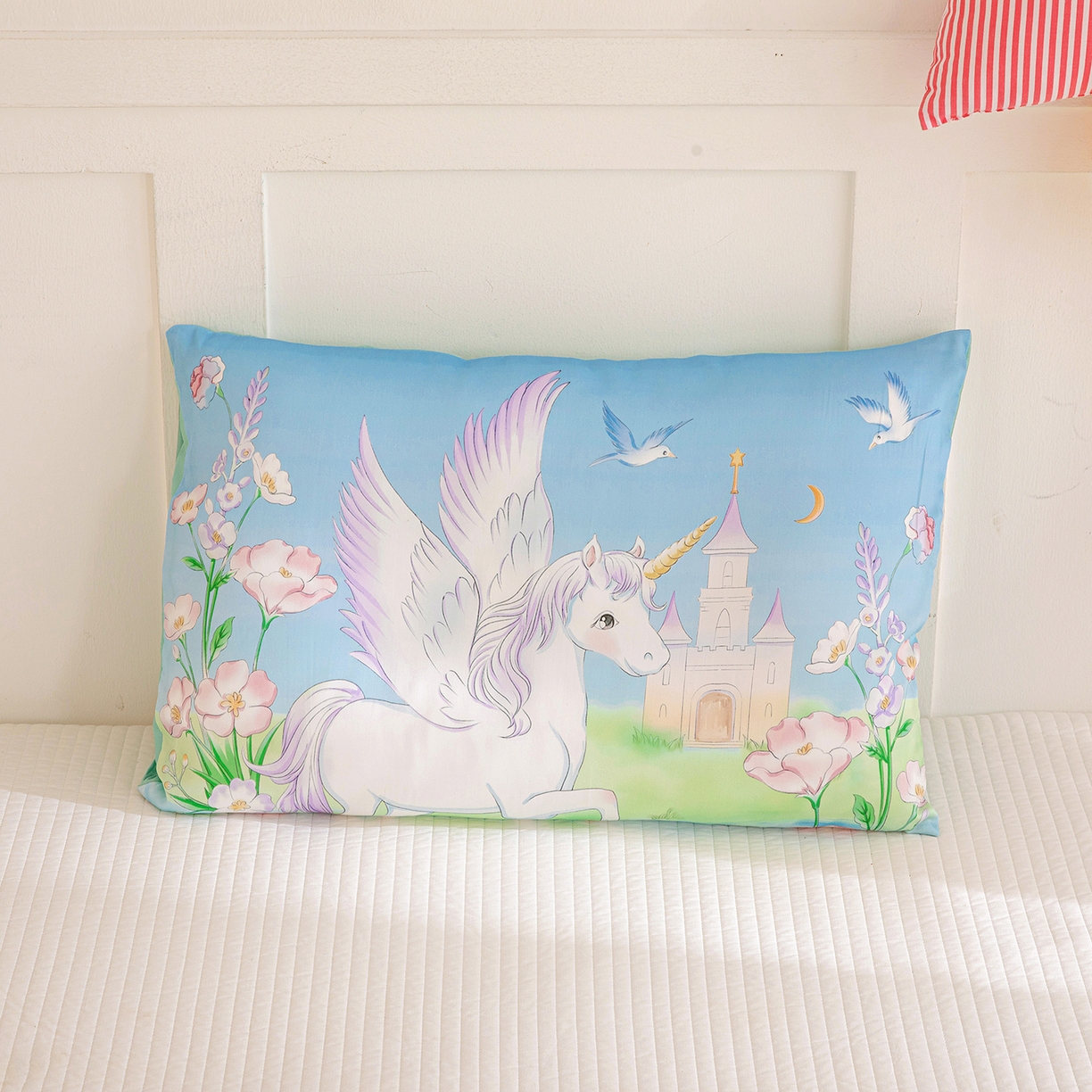 91家纺网 家纺一手货源 找家纺 十九色 2026新款数码印花大版莱赛尔儿童夏被夏凉被 绿野仙踪