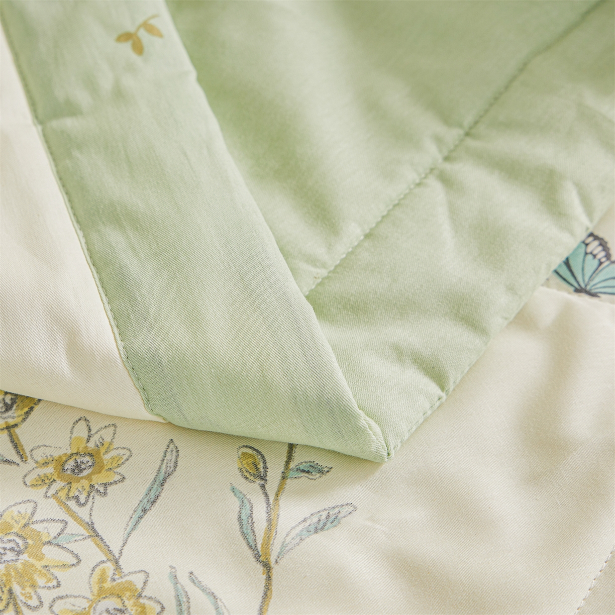 91家纺网 家纺一手货源 找家纺 小禹仔家纺 2026新款A类里外全棉印花棉花夏被 初夏