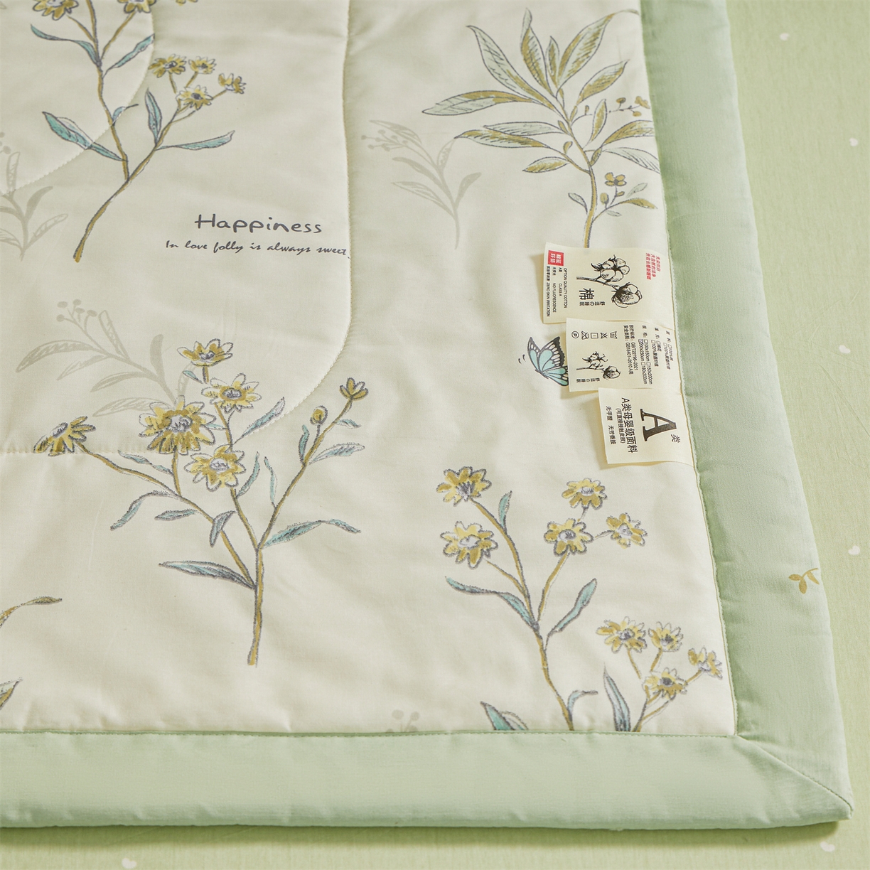 91家纺网 家纺一手货源 找家纺 小禹仔家纺 2026新款A类里外全棉印花棉花夏被 初夏