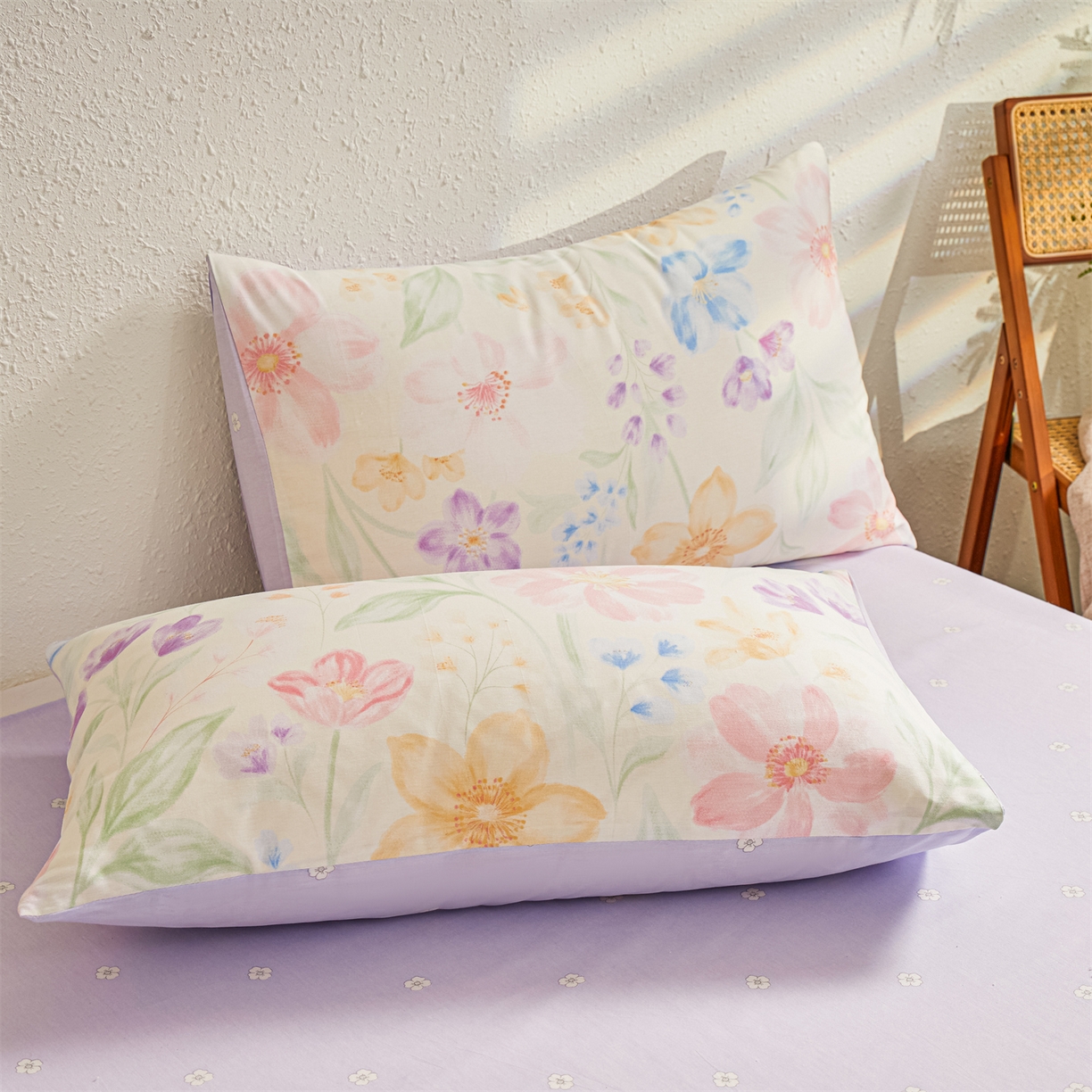 91家纺网 家纺一手货源 找家纺 小禹仔家纺 2026新款A类里外全棉印花棉花夏被 花信风来