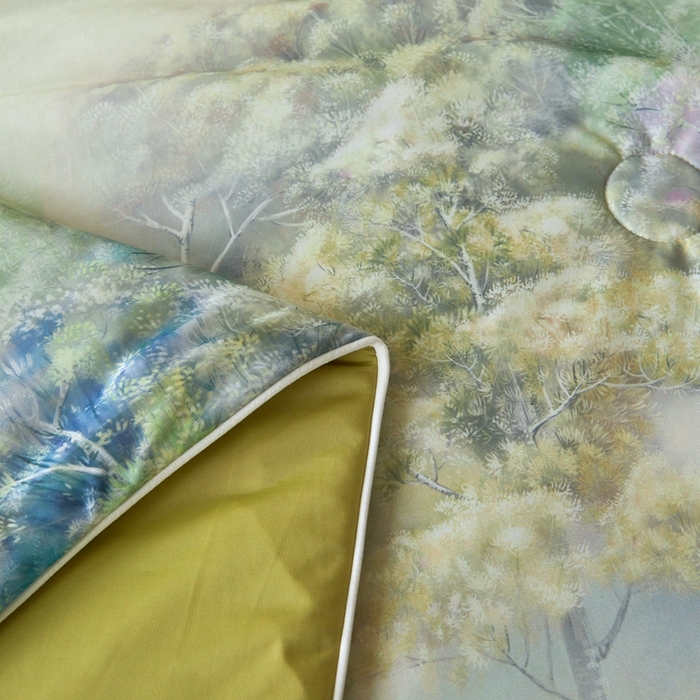 91家纺网 家纺一手货源 找家纺 小禹仔家纺 2026新款针织凉感丝印花夏被夏凉被 叶问芳华