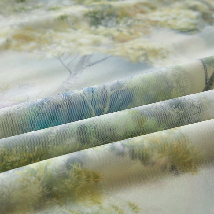 91家纺网 家纺一手货源 找家纺 小禹仔家纺 2026新款针织凉感丝印花夏被夏凉被 叶问芳华