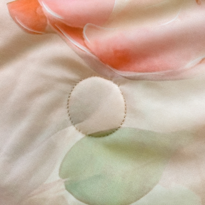 91家纺网 家纺一手货源 找家纺 小禹仔家纺 2026新款针织凉感丝印花夏被夏凉被 油画粉