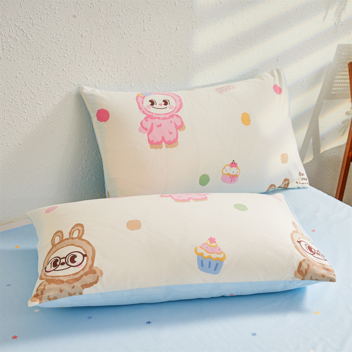 91家纺网 家纺一手货源 找家纺 小禹仔家纺 2026新款A类里外全棉印花棉花夏被 萌彩布布