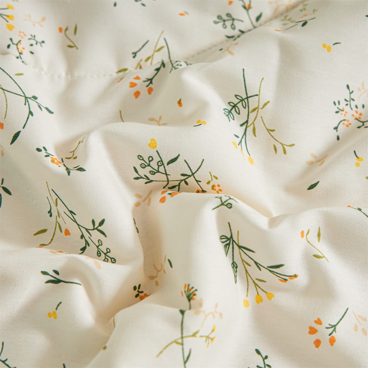 91家纺网 家纺一手货源 找家纺 小禹仔家纺 2026新款A类里外全棉印花棉花夏被 沁园花语