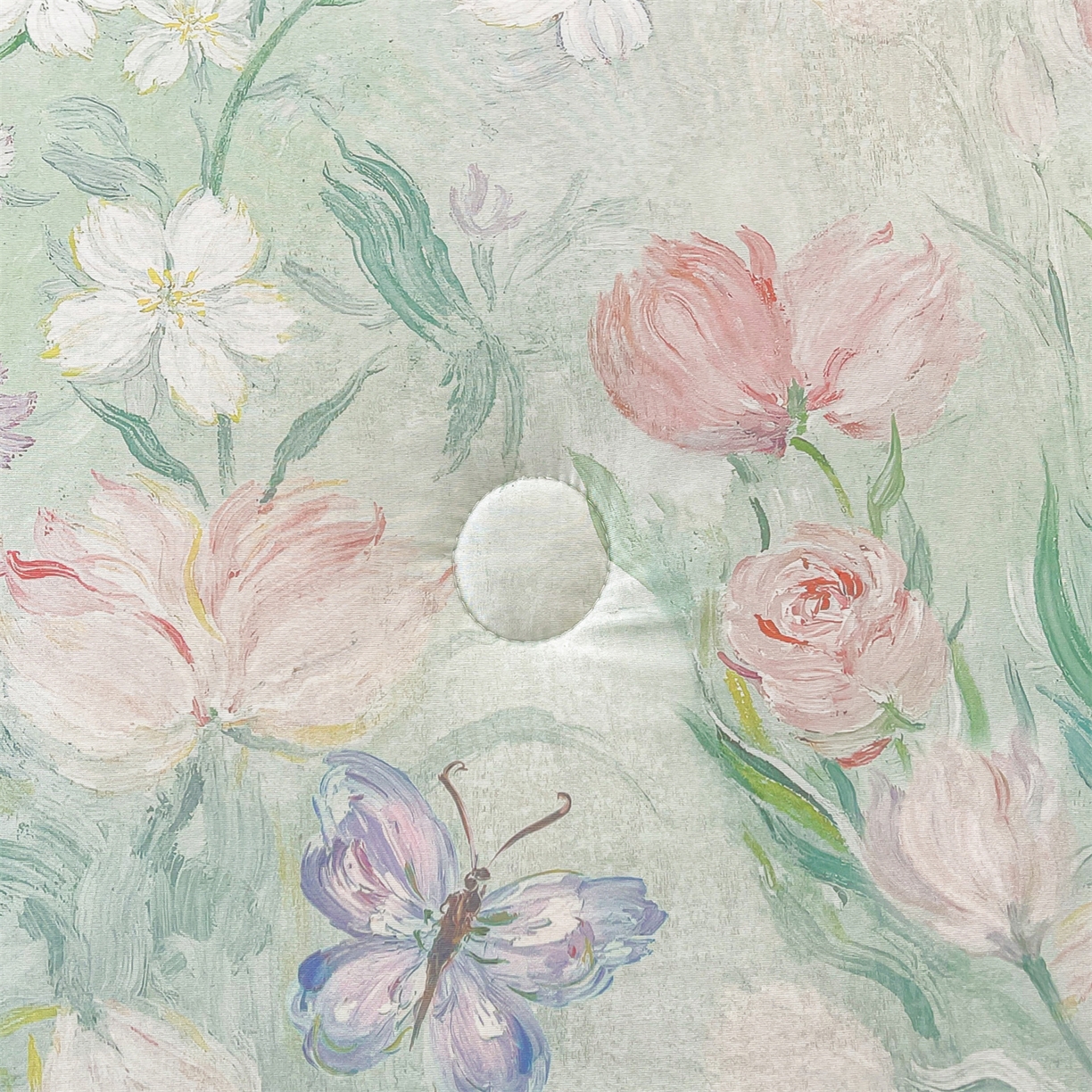 91家纺网 家纺一手货源 找家纺 小禹仔家纺 2026新款针织凉感丝印花夏被夏凉被 晨露郁金绿