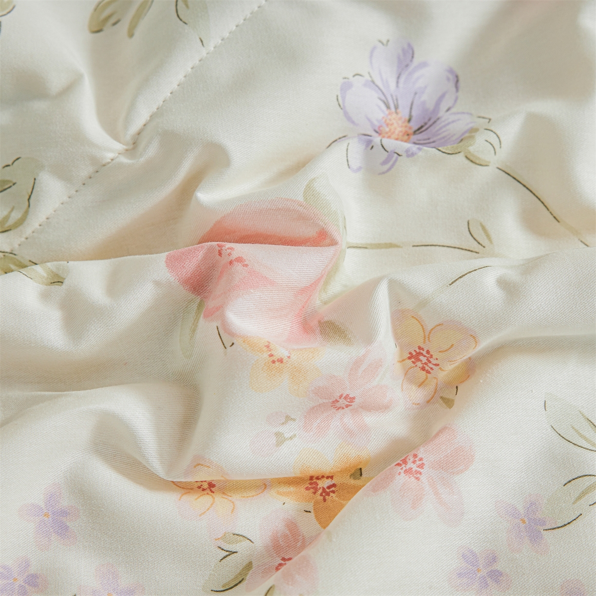 91家纺网 家纺一手货源 找家纺 小禹仔家纺 2026新款A类里外全棉印花棉花夏被 时夏