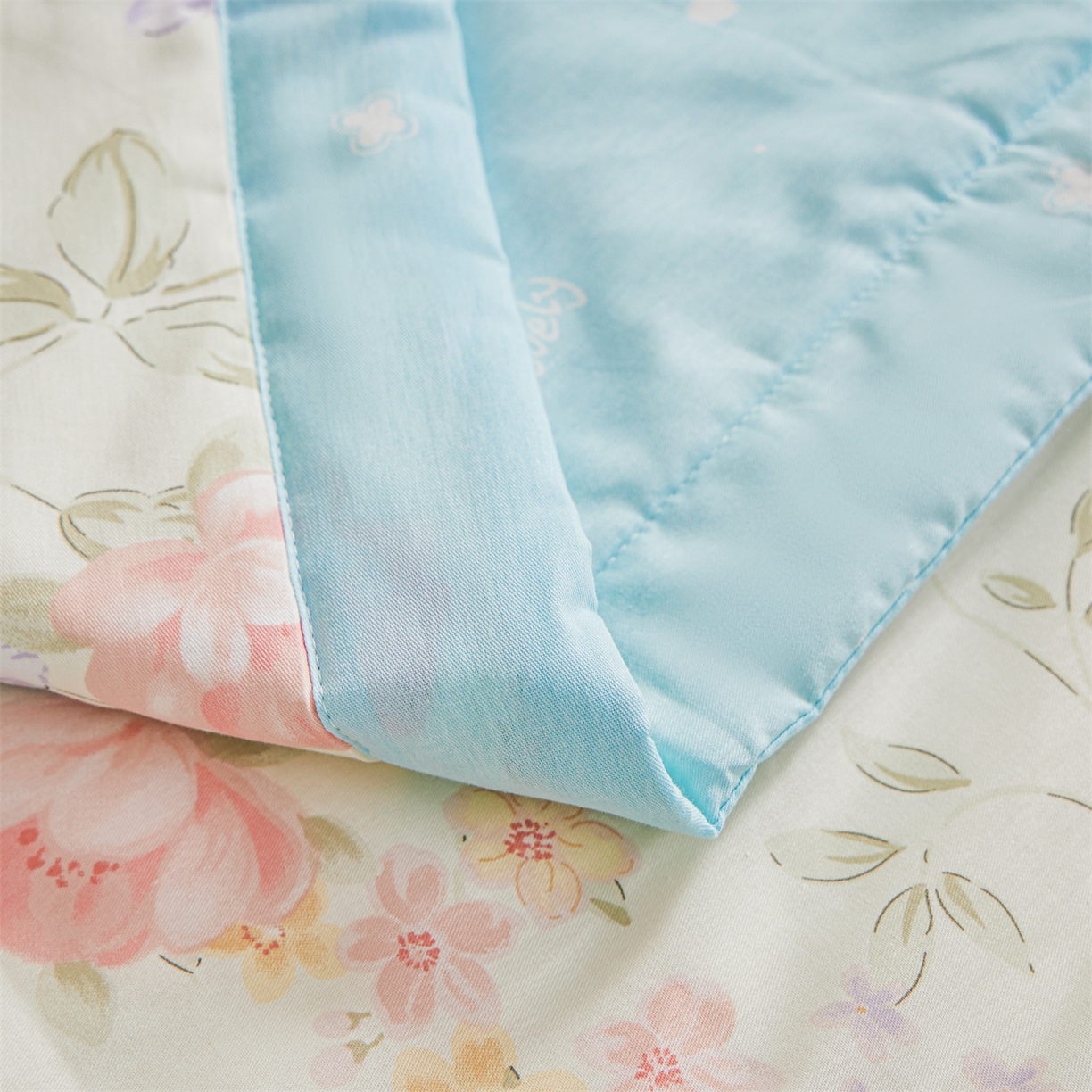 91家纺网 家纺一手货源 找家纺 小禹仔家纺 2026新款A类里外全棉印花棉花夏被 时夏