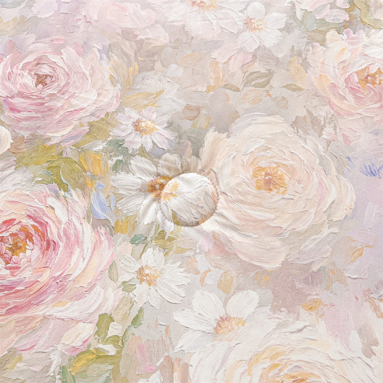 91家纺网 家纺一手货源 找家纺 小禹仔家纺 2026新款针织凉感丝印花夏被夏凉被 花溪紫