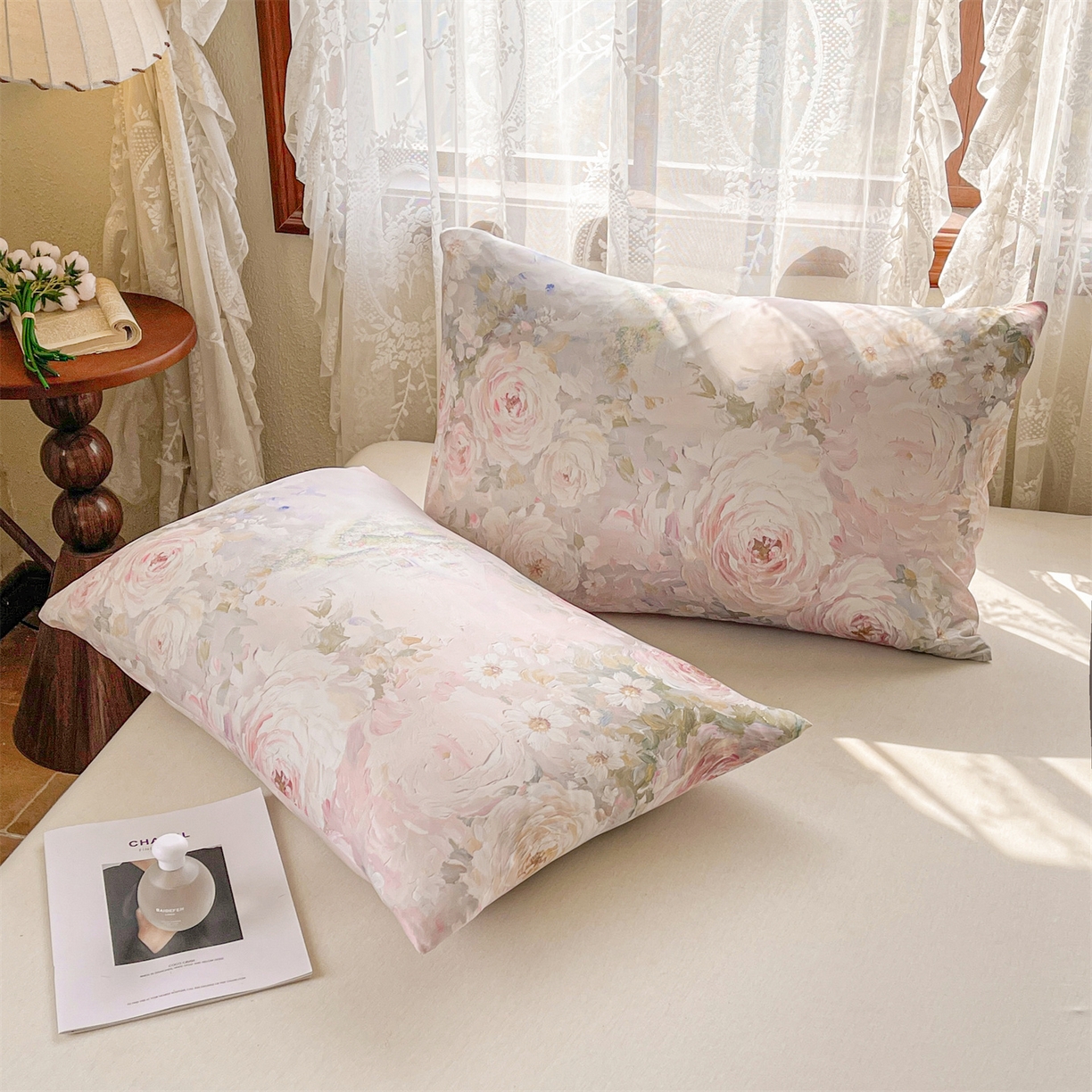 91家纺网 家纺一手货源 找家纺 小禹仔家纺 2026新款针织凉感丝印花夏被夏凉被 花溪紫