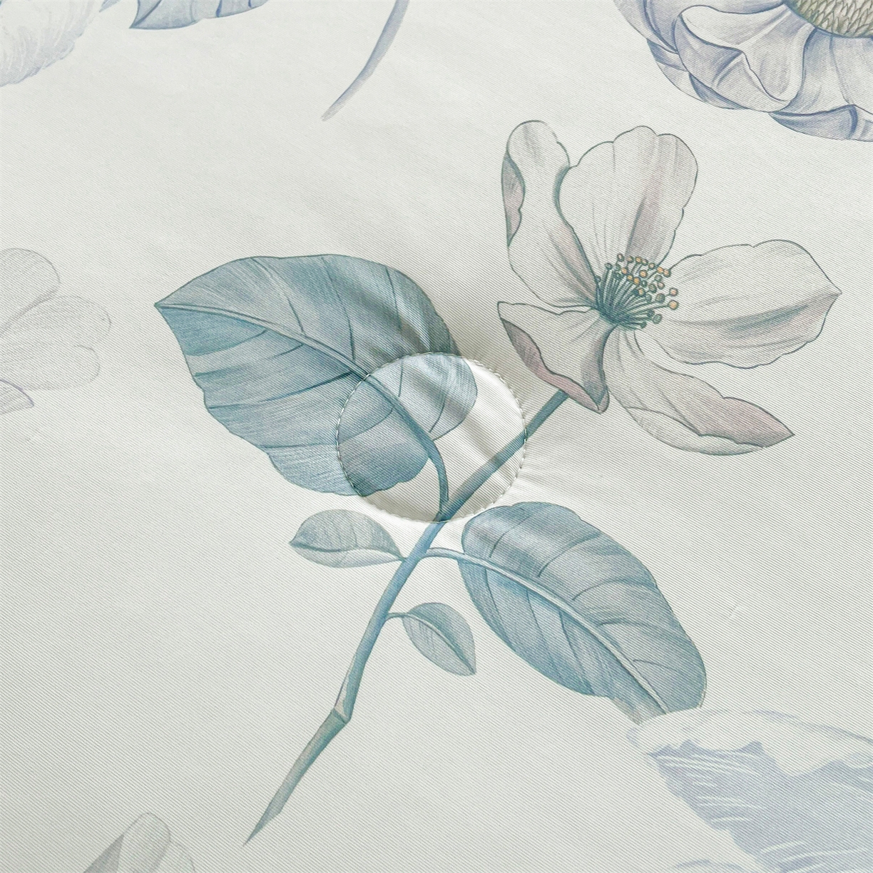 91家纺网 家纺一手货源 找家纺 小禹仔家纺 2026新款针织凉感丝印花夏被夏凉被 流香紫灰