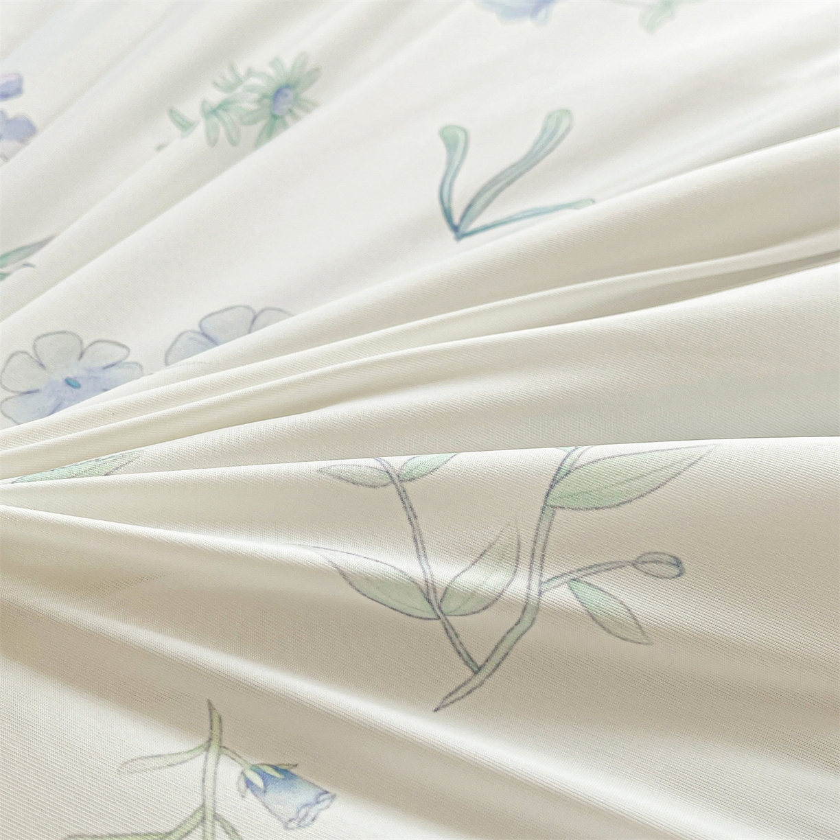 91家纺网 家纺一手货源 找家纺 小禹仔家纺 2026新款针织凉感丝印花夏被夏凉被 木兰兰