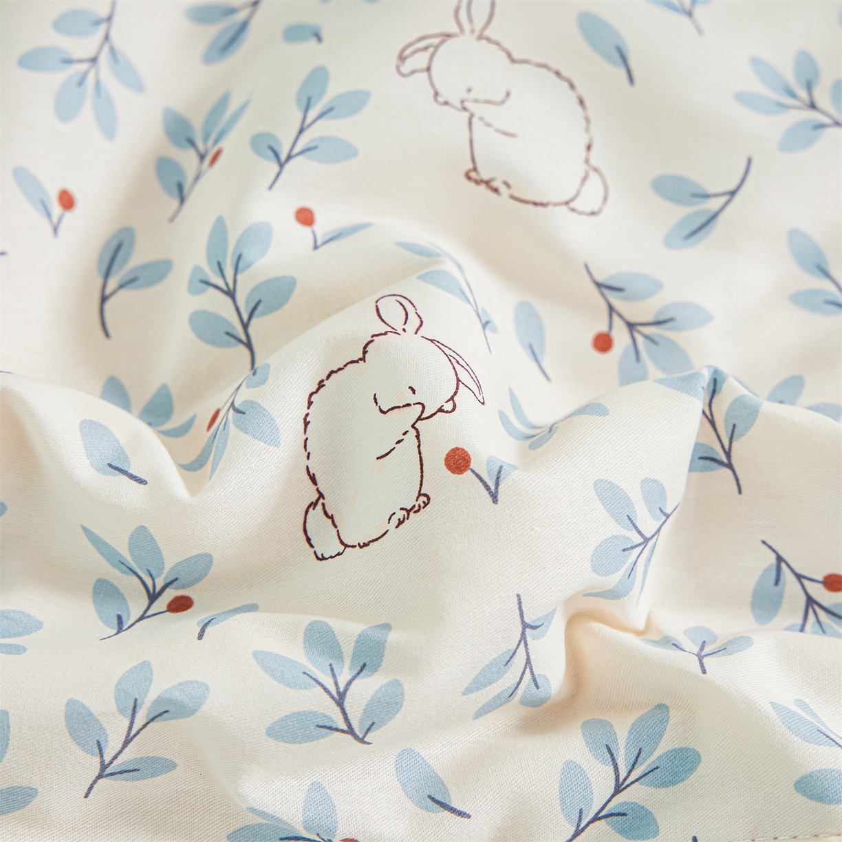 91家纺网 家纺一手货源 找家纺 小禹仔家纺 2026新款A类里外全棉印花棉花夏被 云海茫茫