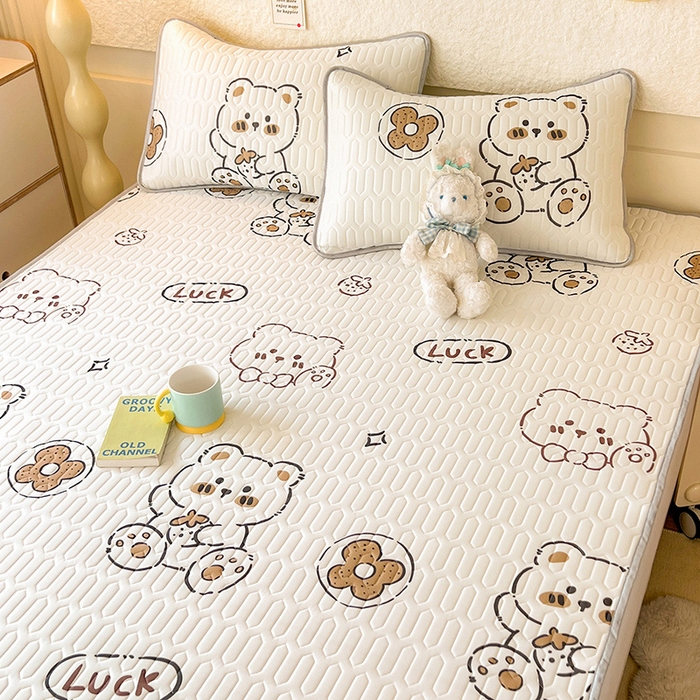 91家纺网 家纺一手货源 找家纺 （总）518家纺 2026新款凉感冰丝裸睡乳胶凉席系列平铺款凉席席子