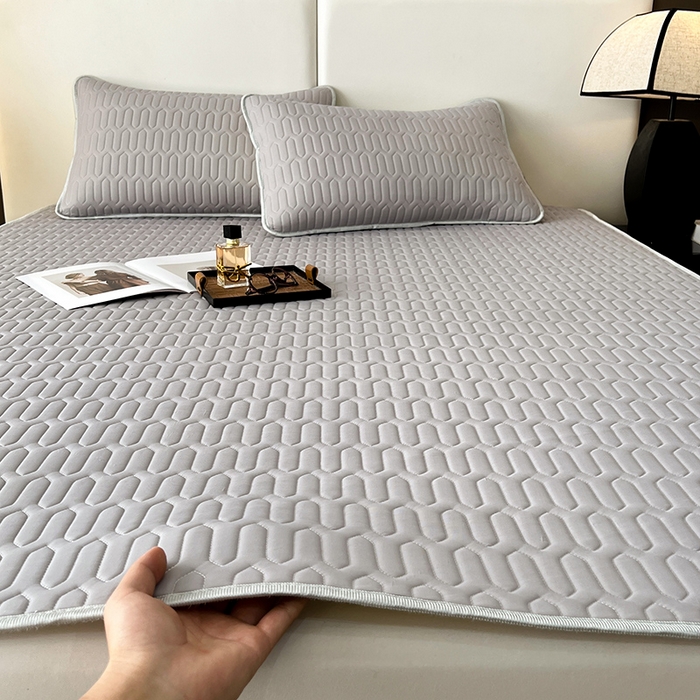 91家纺网 家纺一手货源 找家纺 （总）518家纺 2026新款凉感冰丝裸睡乳胶凉席系列平铺款凉席席子