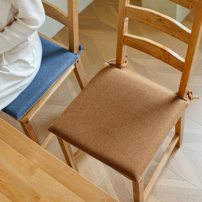 土多多枕芯 2026新款记忆绵方形坐垫 棕色