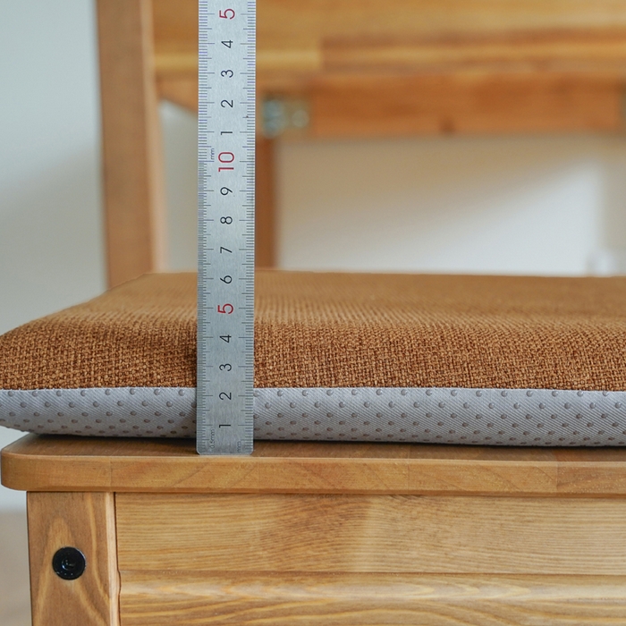 91家纺网 家纺一手货源 找家纺 土多多枕芯 2026新款记忆绵方形坐垫 棕色