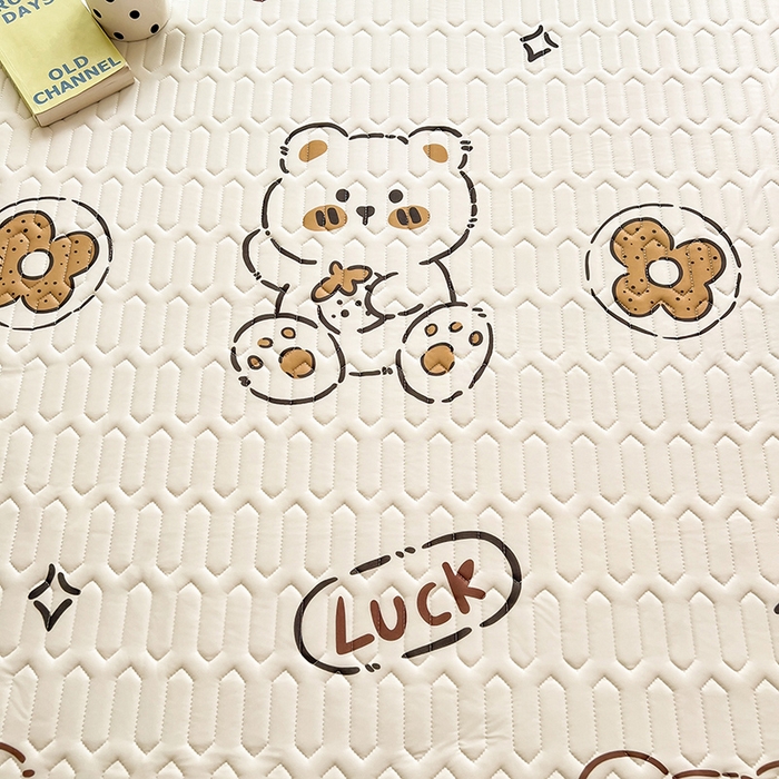 91家纺网 家纺一手货源 找家纺 （总）518家纺 2026新款凉感冰丝裸睡乳胶凉席系列床笠款凉席席子