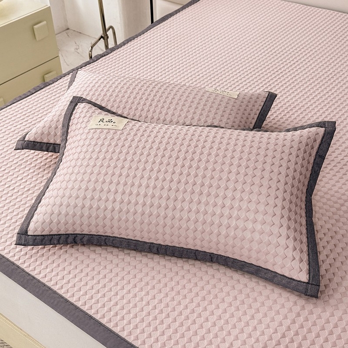 91家纺网 家纺一手货源 找家纺 （总）518家纺 2026新款凉感冰丝裸睡乳胶凉席系列平铺款凉席席子