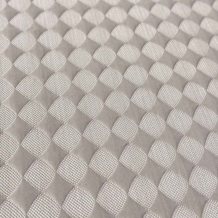 91家纺网 家纺一手货源 找家纺 518家纺 2026春夏新款550克PE中分子豆豆凉席单枕套【提供买家秀】 菱格-灰