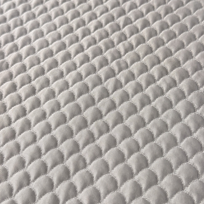 91家纺网 家纺一手货源 找家纺 518家纺 2026春夏新款550克PE中分子豆豆凉席单枕套【提供买家秀】 摩卡-灰