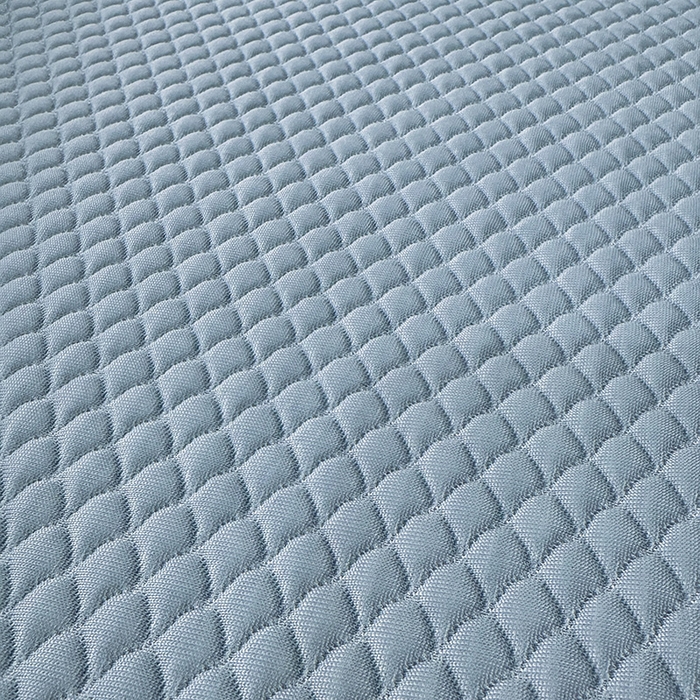 91家纺网 家纺一手货源 找家纺 518家纺 2026春夏新款550克PE中分子豆豆凉席单枕套【提供买家秀】 摩卡-蓝