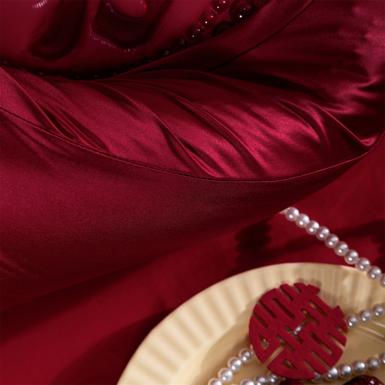 91家纺网 家纺一手货源 找家纺 （总）土多多枕芯 2026新款直播爆款凝胶记忆棉枕头大红婚庆枕芯结婚婚礼恒温记忆棉