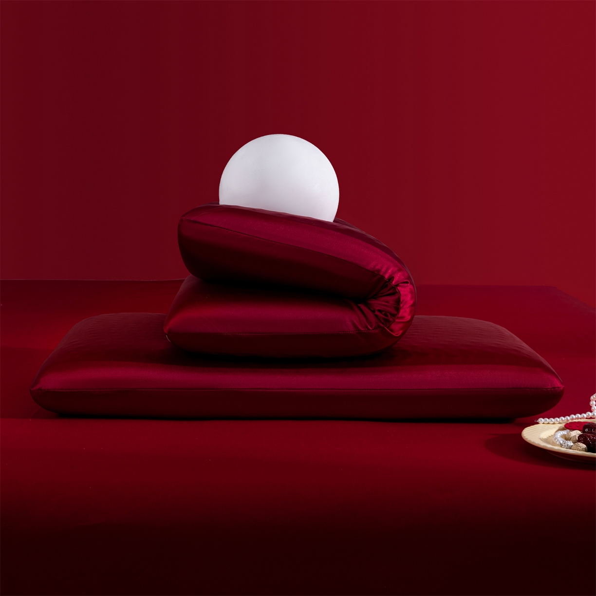 91家纺网 家纺一手货源 找家纺 土多多枕芯 2026新款直播爆款凝胶记忆棉枕头大红婚庆枕芯结婚婚礼恒温记忆棉 婚庆凝胶记忆枕-福 40x70cm/只