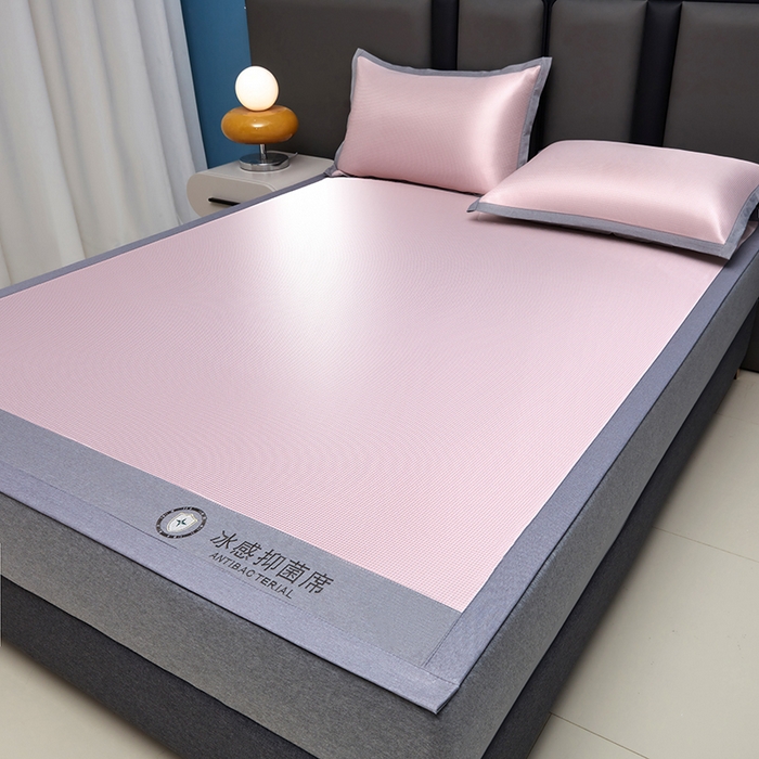 91家纺网 家纺一手货源 找家纺 可恩欣 2026新款冰感凉风席 床席-冰感乐粉