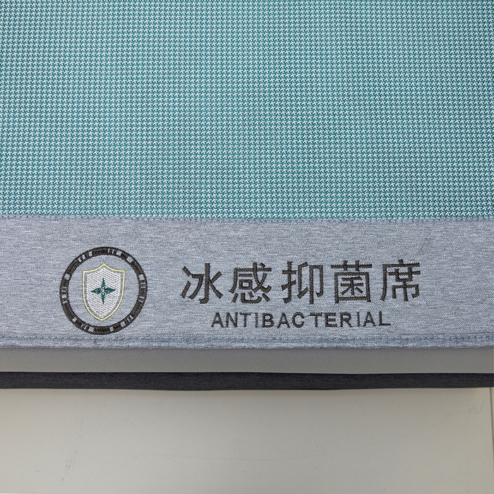 91家纺网 家纺一手货源 找家纺 可恩欣 2026新款冰感凉风席 床笠-冰感水绿