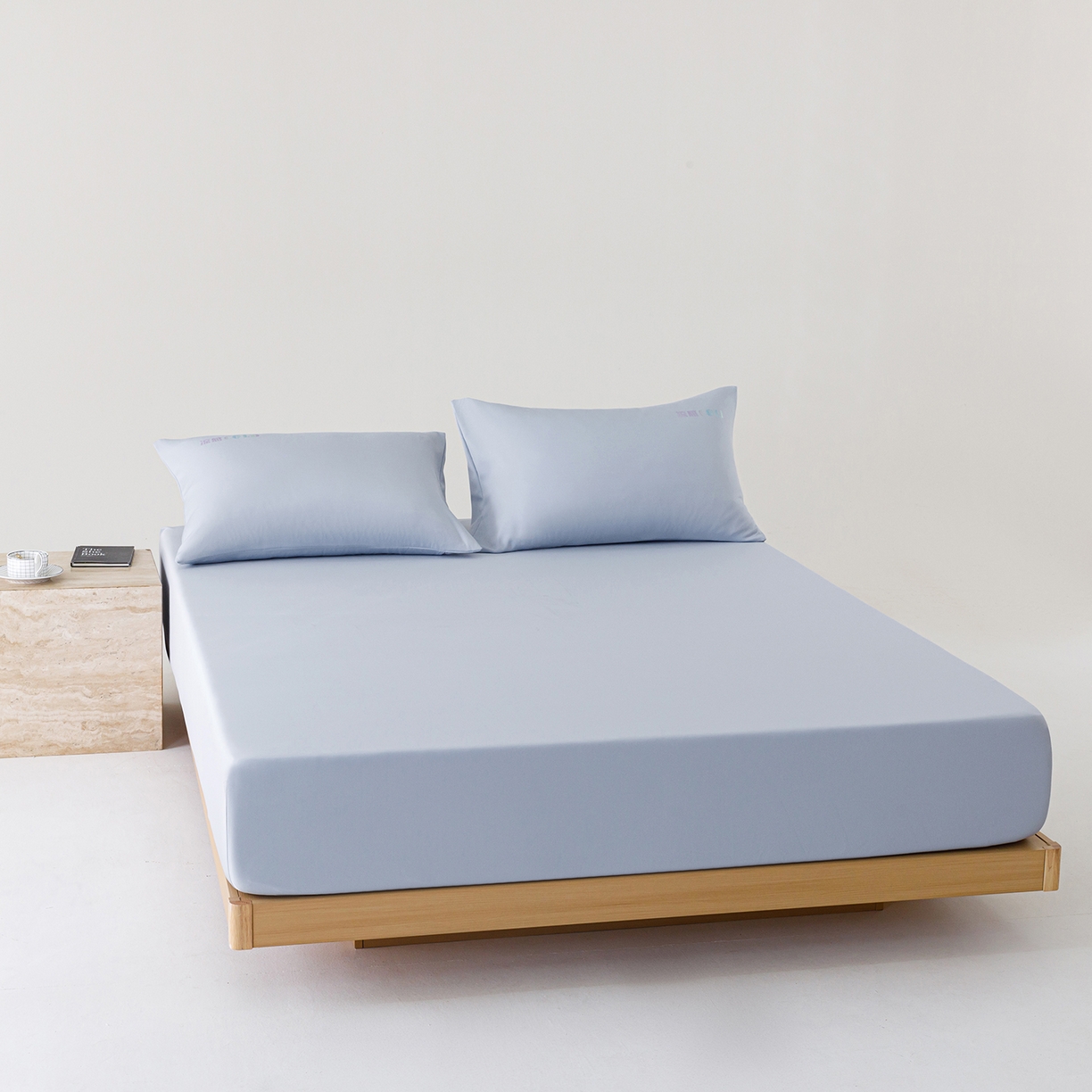 91家纺网 家纺一手货源 找家纺 悦然毛巾被 2026新款锦氨冷感毯300克加厚盖毯床笠夏被空调凉感夏凉被空调被 素凉清感天蓝