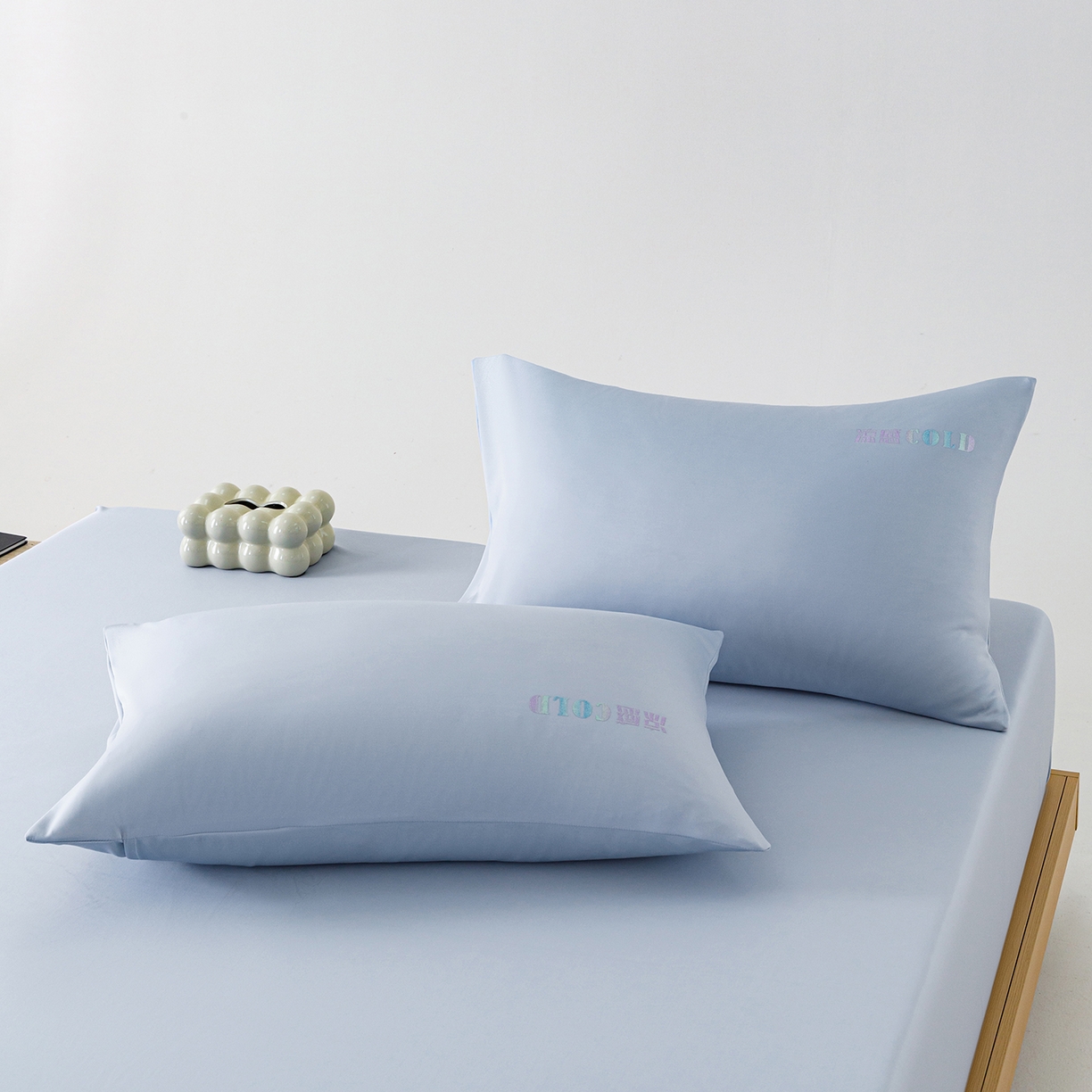 91家纺网 家纺一手货源 找家纺 悦然毛巾被 2026新款锦氨冷感毯300克加厚盖毯床笠夏被空调凉感夏凉被空调被 素凉清感天蓝