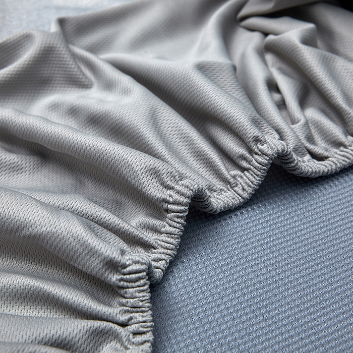 91家纺网 家纺一手货源 找家纺 可恩欣 2026新款冰感凉风席 床笠-冰感夏蓝