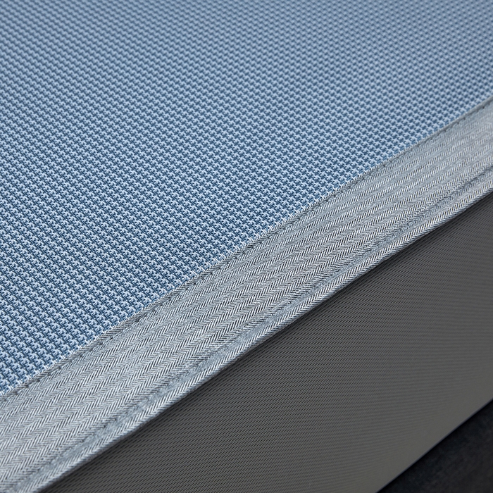 91家纺网 家纺一手货源 找家纺 可恩欣 2026新款冰感凉风席 床笠-冰感夏蓝