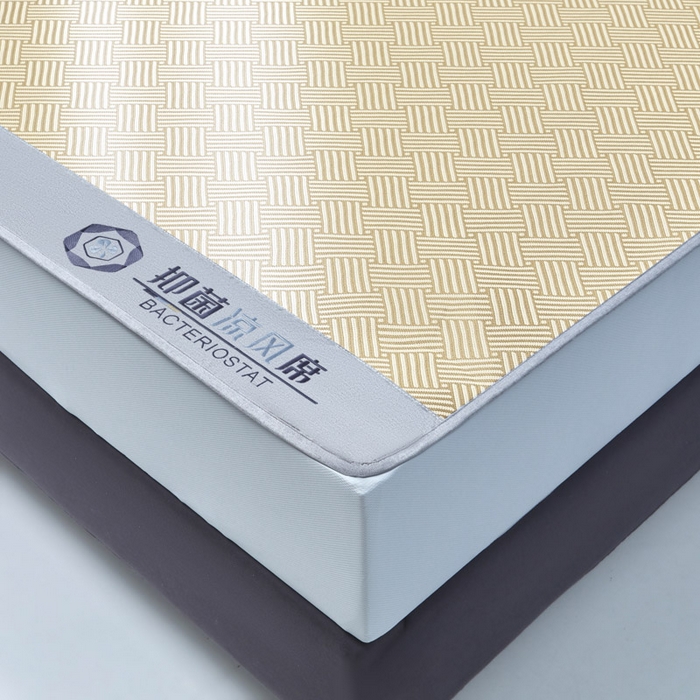 91家纺网 家纺一手货源 找家纺 可恩欣 2026新款冰感凉风席 床笠-凉风金