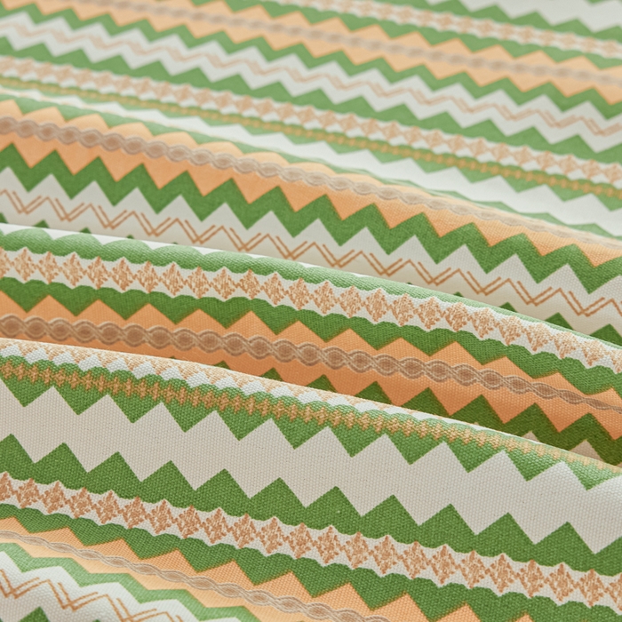 91家纺网 家纺一手货源 找家纺 爱彼家纺 2026新款原棉老粗布透气印花床单单件热门摩洛小狗热门新升级-细沙老粗布 新向往条绿