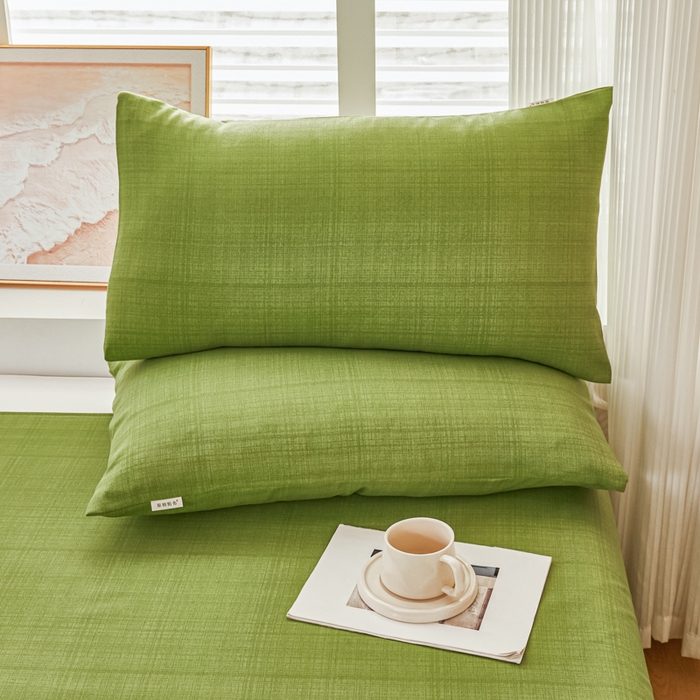 91家纺网 家纺一手货源 找家纺 爱彼家纺 2026新款原棉老粗布透气印花床单单件热门摩洛小狗热门新升级-细沙老粗布 新爱丽丝