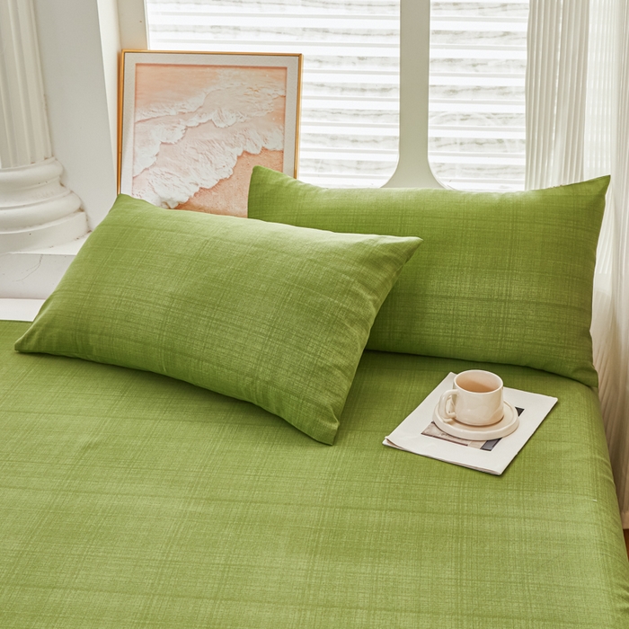 91家纺网 家纺一手货源 找家纺 爱彼家纺 2026新款原棉老粗布透气印花床单单件热门摩洛小狗热门新升级-细沙老粗布 新爱丽丝